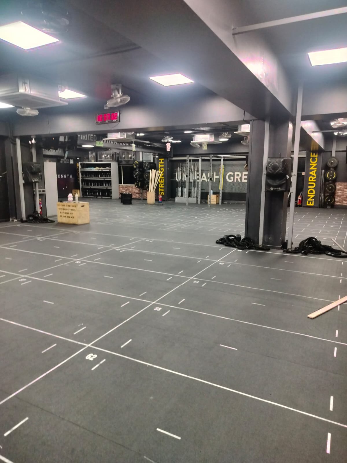 SoftStep Flooring preparation and installation work